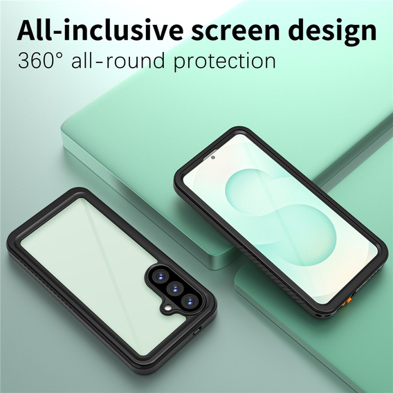 Αδιάβροχη θήκη IP68 Redpepper για Samsung Galaxy S26 Plus, μαύρη