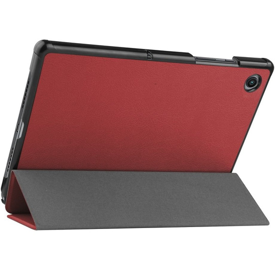 Θήκη για Samsung Galaxy Tab A8 10.5 SM-X200 SM-X205, Smartcase, μπορντό