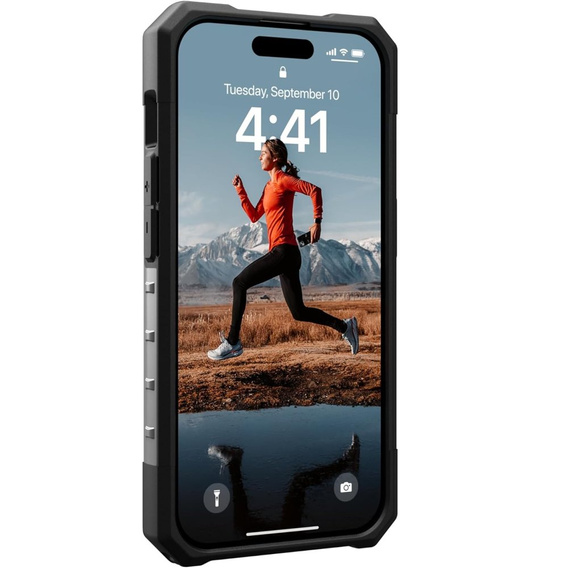 θήκη Urban Armor Gear για iPhone 15 Pro, Plasma, γκρι