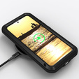 Love Mei Θήκη για Xiaomi 13, armored with glass, μαύρη