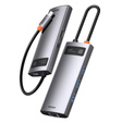 Σταθμός σύνδεσης USB-C 6 σε 1 Metal Gleam Series για συσκευές με USB-C