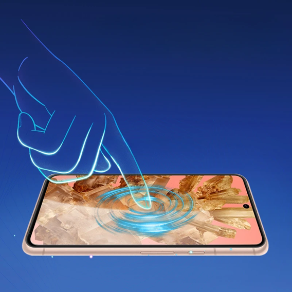 Μετριασμένο γυαλί 3D για Google Pixel 9 Pro, μαύρο πλαίσιο
