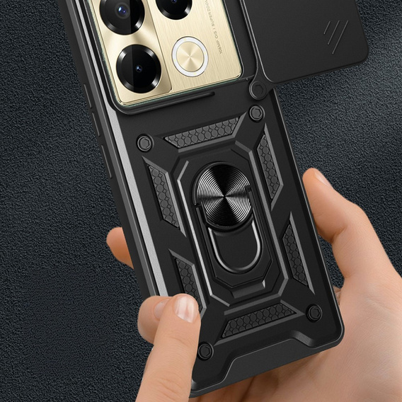 Θήκη για Infinix Note 40 Pro, CamShield Slide, μαύρη