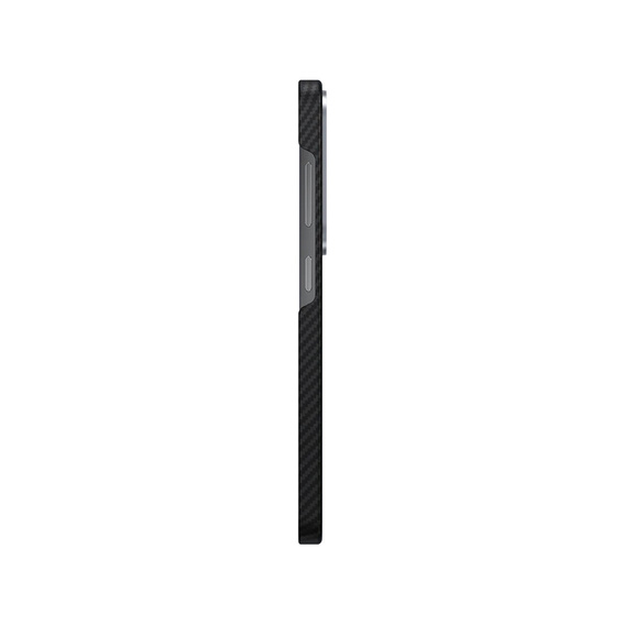 θήκη BENKS Kevlar για Samsung Galaxy S25+ Plus, για MagSafe, Carbon Fiber, μαύρη