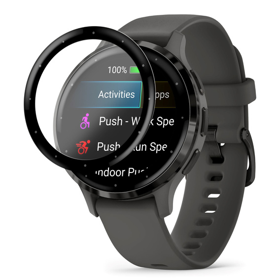 2x υβριδικό γυαλί ERBORD για Garmin Venu 3S