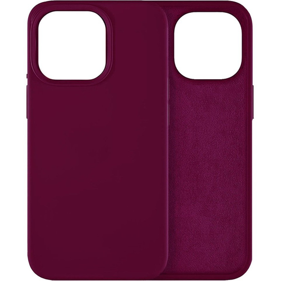Θήκη για iPhone 14 Pro, Silicone Lite, κόκκινη