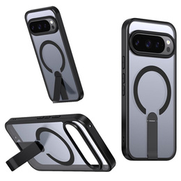 Υβριδική θήκη Fusion για Google Pixel 10 Pro XL, για MagSafe, με βάση στήριξης, μαύρο