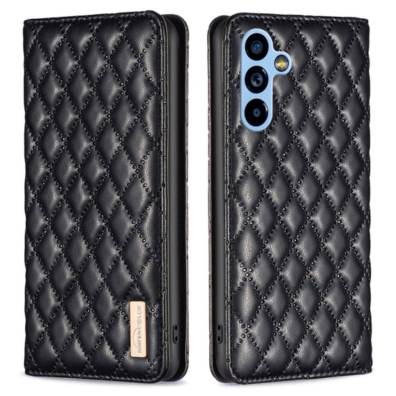 Θήκη με πτερύγιο για Samsung Galaxy A54 5G, Wallet, BINFEN COLOR, μαύρη