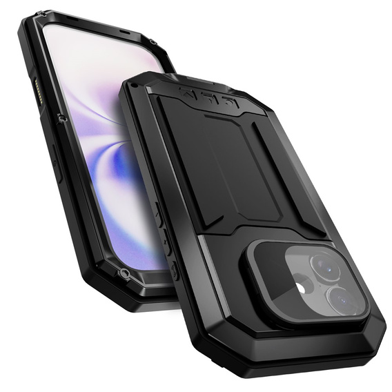 Θήκη R-JUST με προστατευτικό οθόνης και βάση για iPhone 17