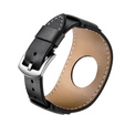 Δερμάτινο λουράκι για Apple Watch 1/2/3/4/5/6/7/8/SE/Ultra 42/44/45/49mm, Μαύρο