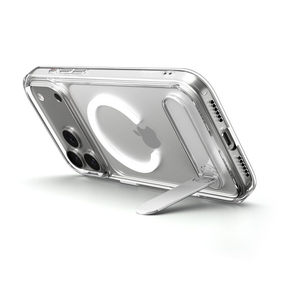 Θήκη Spigen Ultra Hybrid "S" MagSafe για iPhone 17 Pro, Διαφανής / Λευκή
