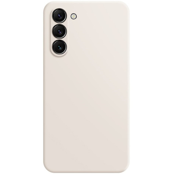 Θήκη για Samsung Galaxy S23 5G, Silicone Lite, μπεζ