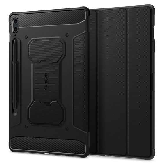 Θήκη SPIGEN Rugged Armor Pro για Samsung Galaxy Tab S9 FE+ 12.4" (X610/X616B) – Μαύρη