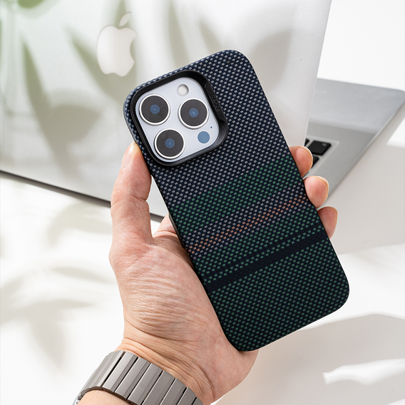 Θήκη BENKS Kevlar Magnetic Armor Air Aurora 600D SA66 για MagSafe για iPhone 16 Pro Max