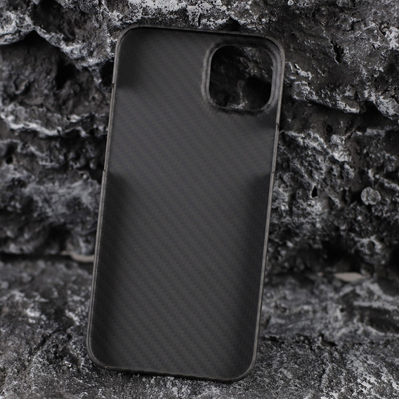 Θήκη για iPhone 13, Aramid Fiber Cover, μαύρη