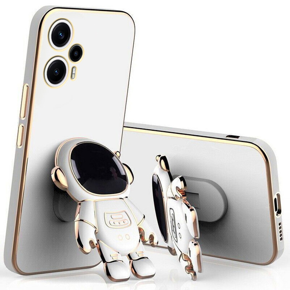 Θήκη για Xiaomi Poco F5, Astronaut, λευκή