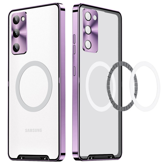 θήκη προστασίας κάμερας για το Samsung Galaxy S20 FE, CamShield MagSafe, διαφανής / βιολετί