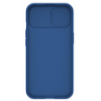 Θωρακισμένη θήκη Nillkin για iPhone 15 Plus, CamShield Pro, μπλε