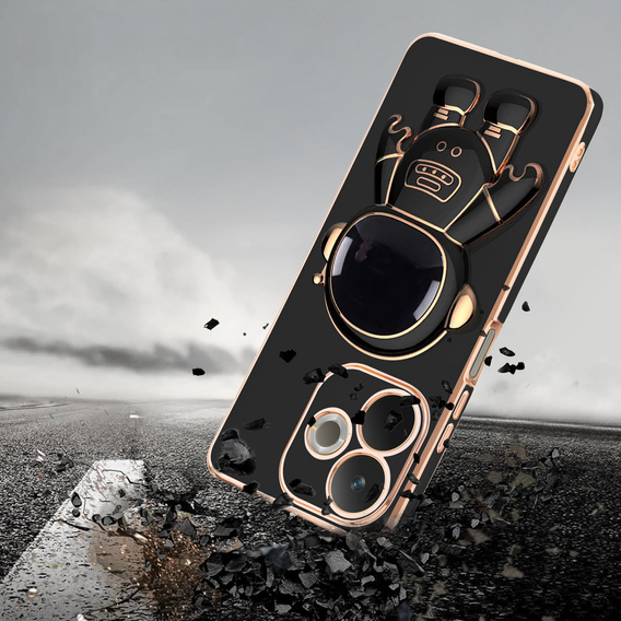 Θήκη για Oppo A5 Pro 5G, Astronaut, μαύρη