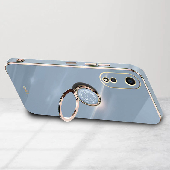 Θήκη για Oppo A78 5G, Electro Ring, μπλε