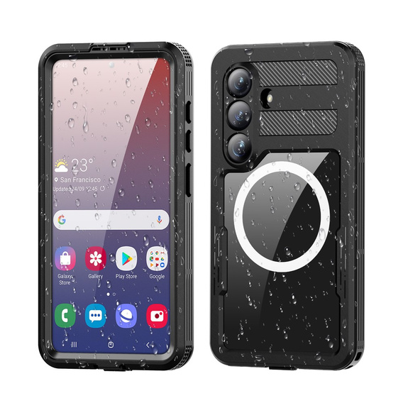 Αδιάβροχη θήκη REDPEPPER για Samsung Galaxy S26, μαύρη