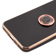 Θήκη για Xiaomi Redmi 12C, Electro Ring, μαύρη