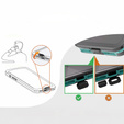 Θήκη για iPhone Air, αδιάβροχη IP68, SHELLBOX MagSafe, μπλε