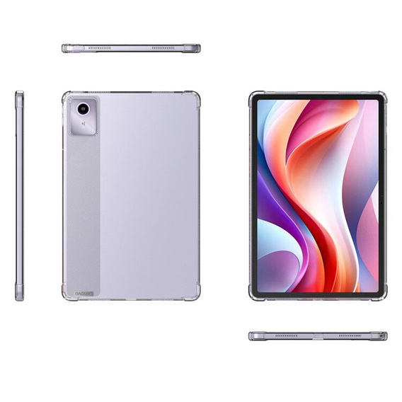 Θήκη για Lenovo Tab M11, σιλικόνη, διαφανής