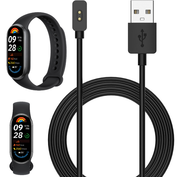 Φορτιστής για Xiaomi Smart Band 10 / 9 / 8, μαύρος