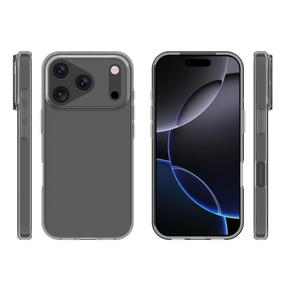Προστατευτική θήκη TPU για iPhone 17 Pro Max - διάφανη