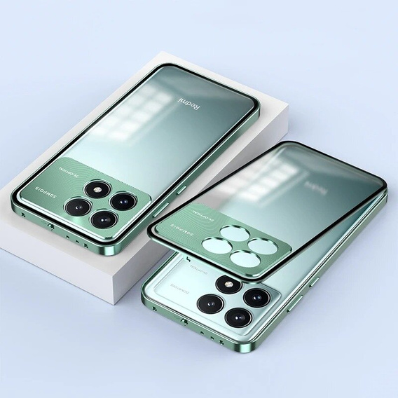 Θήκη για Xiaomi Poco F6 Pro, Frame Case, πράσινη