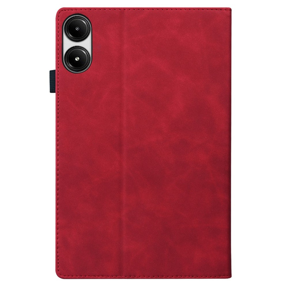 θήκη για Xiaomi Redmi Pad Pro / Xiaomi Poco Pad, Classic, με υποδοχή γραφίδας, κόκκινη