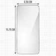 2x Μετριασμένο γυαλί για Xiaomi Redmi Note 10 Pro/10 Pro Max, ERBORD 9H Hard Glass στην οθόνη