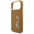 Θήκη Karl Lagerfeld Karl Script Logo – με μεταλλικά κουμπιά για iPhone 17 Pro Max