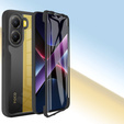 Θήκη για Xiaomi Poco X7 Pro 5G, Shockproof, με μεμβράνη, μαύρη