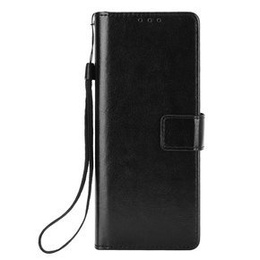 Θήκη με πτερύγιο για Samsung Galaxy Z Fold 2 5G, Crazy Horse Wallet, μαύρη