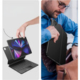 Θήκη πληκτρολογίου Dracool για iPad Air 13" 2024 (6 gen.) / Pro 12.9" 2022/2021/2020 (6/5/4 gen.), μαύρο