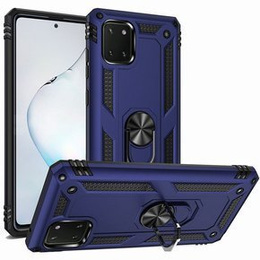 θωρακισμένη θήκη για Samsung Galaxy Note 10 Lite, Nox Case Ring, μπλε
