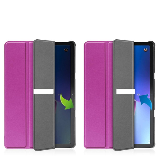 Θήκη για Lenovo Tab M10 10.1 Gen 3, Smartcase, μωβ