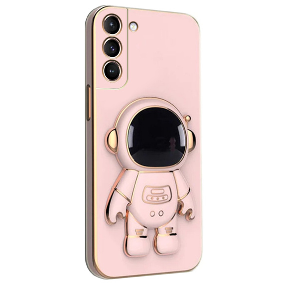 Θήκη για Samsung Galaxy S22, Astronaut, ροζ rose gold
