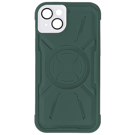 Θήκη για iPhone 15, ERBORD Armor Mag, πράσινη
