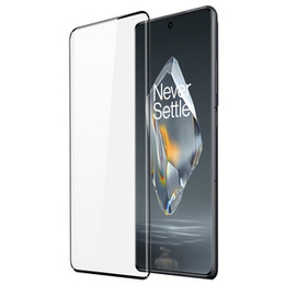 Μετριασμένο γυαλί για OnePlus 12R, Dux Ducis πλήρη οθόνη, μαύρο πλαίσιο