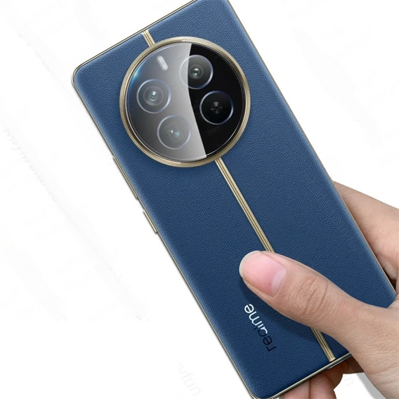 Μετριασμένο γυαλί για κάμερα για το Realme 12 Pro 5G / 12 Pro+ 5G, μαύρη
