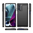 Θήκη για Motorola Moto G200 5G, Carbon, μαύρη