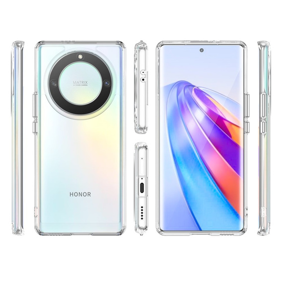 Θήκη για Honor Magic 5 Lite, Fusion Hybrid, διαφανής