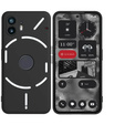 Θήκη για Nothing Phone 2, Silicone Lite, μαύρη