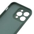 Θήκη για iPhone 15 Pro, Silicone Lite, πράσινη