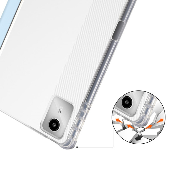 Θήκη για Lenovo Tab M11, Smartcase Hybrid, με χώρο για γραφίδα, μπλε