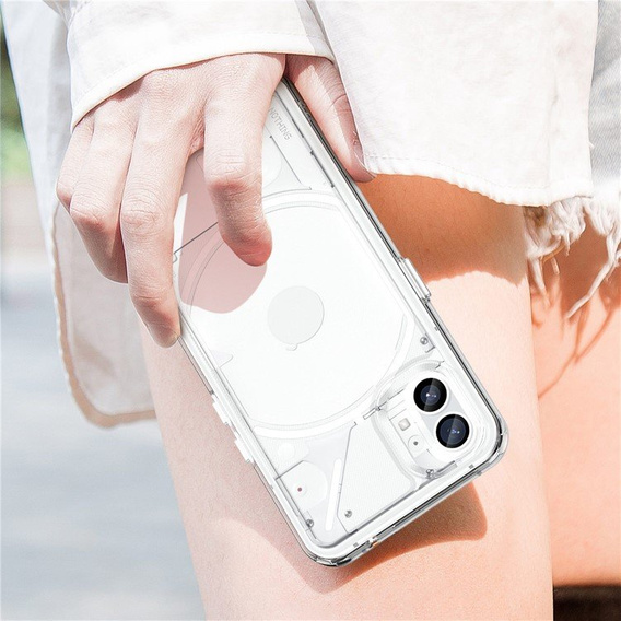 Θήκη για Nothing Phone 1, Fusion Hybrid, διαφανής