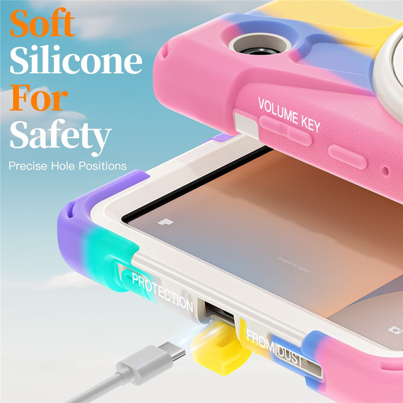 Θήκη με βάση και ιμάντα ώμου για Samsung Galaxy Tab A11